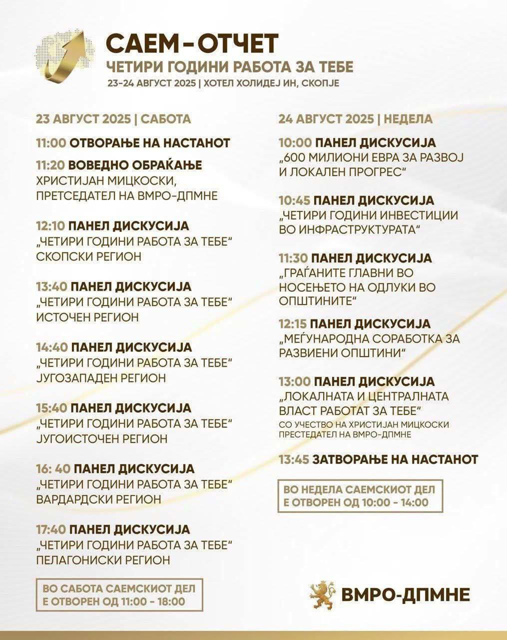 Otcet vmro  gradonacalnici