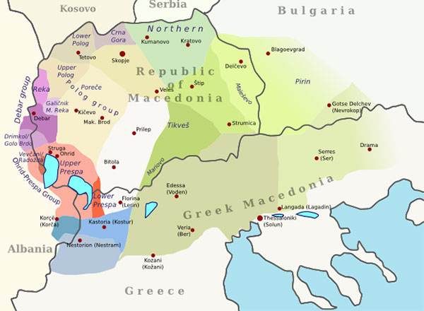 Macedonian Slavic dialects 2