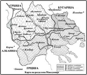 Карта на Македонија