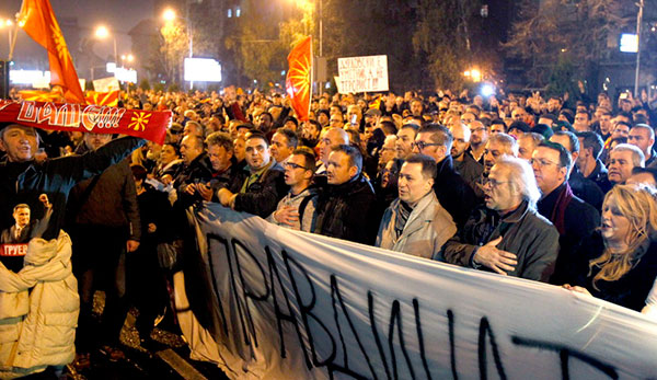 VMRO-protest-pred-Vlada