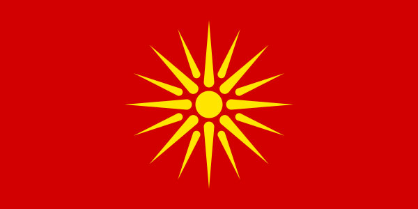 Flag of the Republic of Macedonia 1992-1995